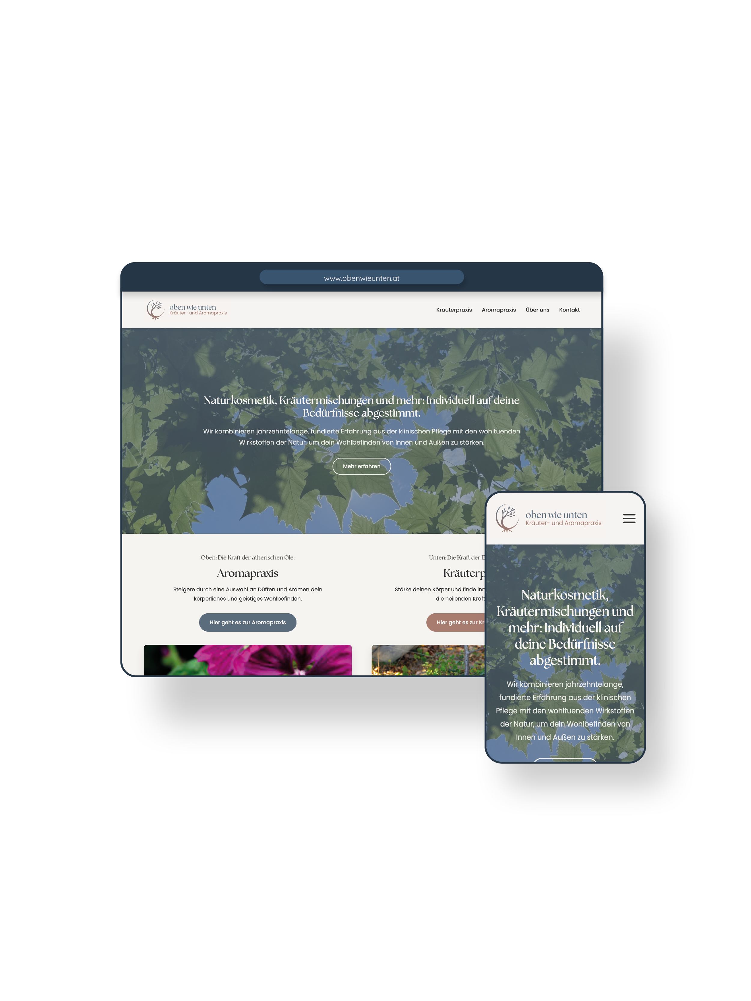 Oben wie unten – Kräuter- und Aromapraxis – Bild 1